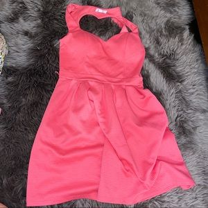 Pink dress